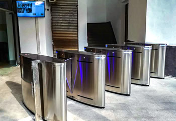 大廈翼閘通道機(jī)多少錢一套？