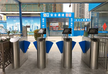 智能翼閘機的安裝與調(diào)試