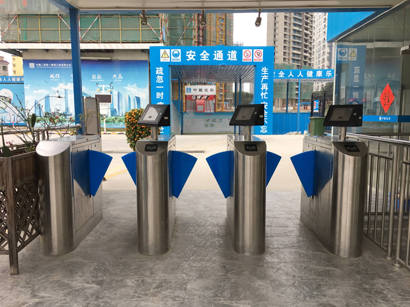 智能翼閘機的安裝與調試